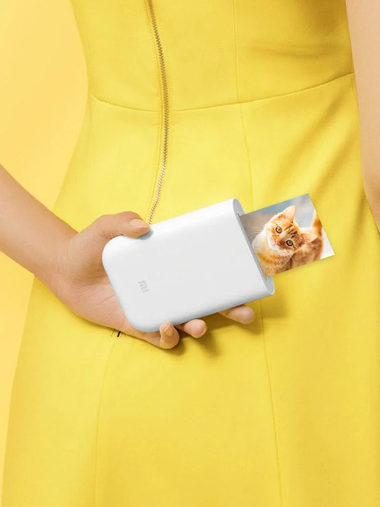 Impresora fotográfica portátil Xiaomi AR Printer de 300 ppp con función DIY Share y batería de 500 mAh.