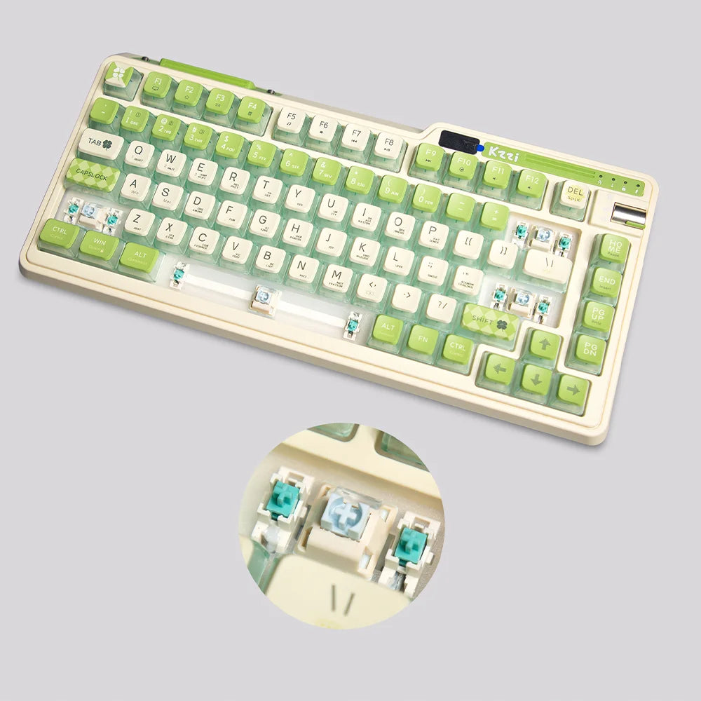 Teclado mecánico inalámbrico Bluetooth KZZI K75PRO