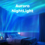 Proyector Aurora Box, luz nocturna, Bluetooth, luz ambiental con ruido blanco