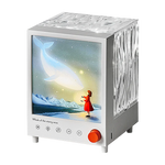 Proyector Aurora Box, luz nocturna, Bluetooth, luz ambiental con ruido blanco