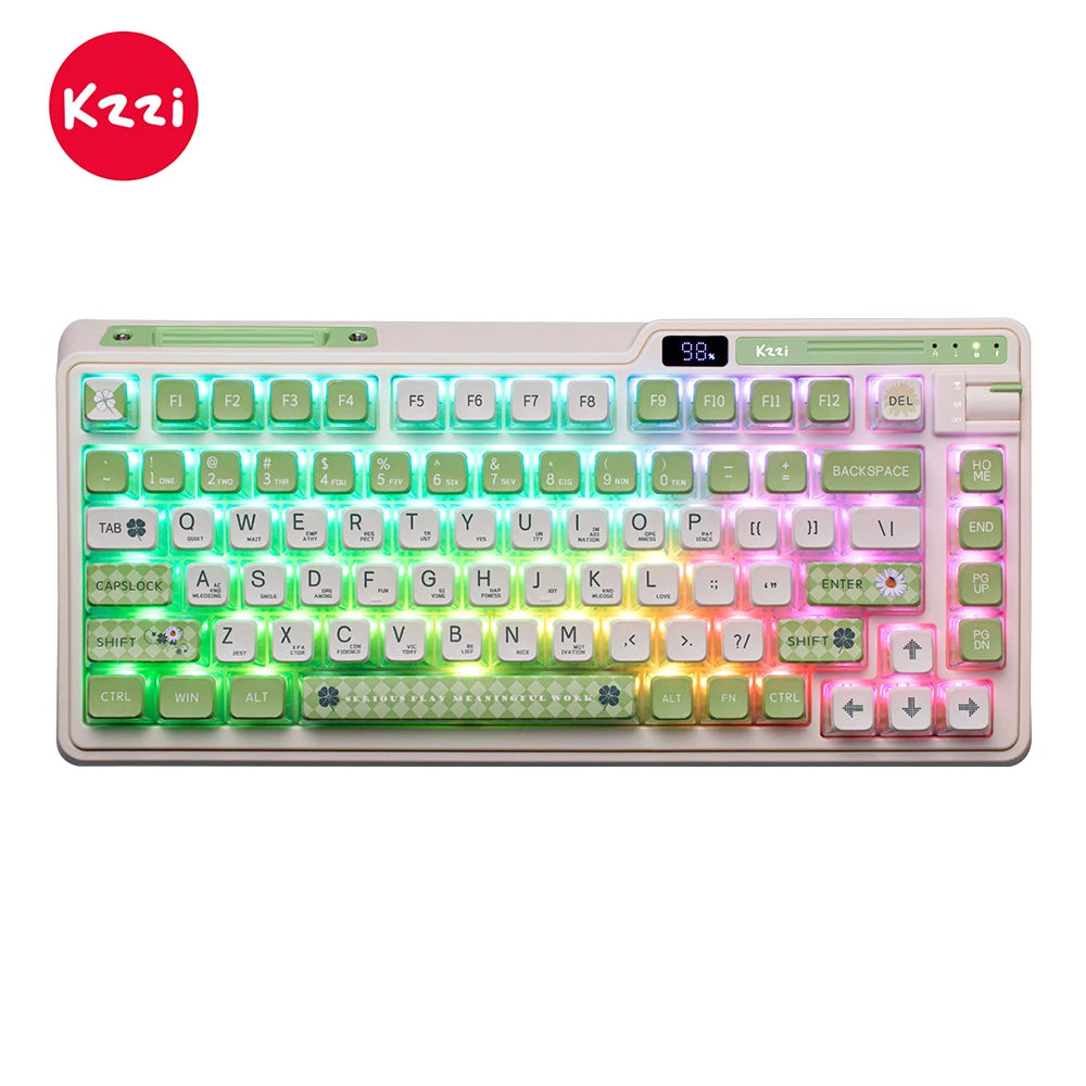Teclado mecánico inalámbrico Bluetooth KZZI K75PRO