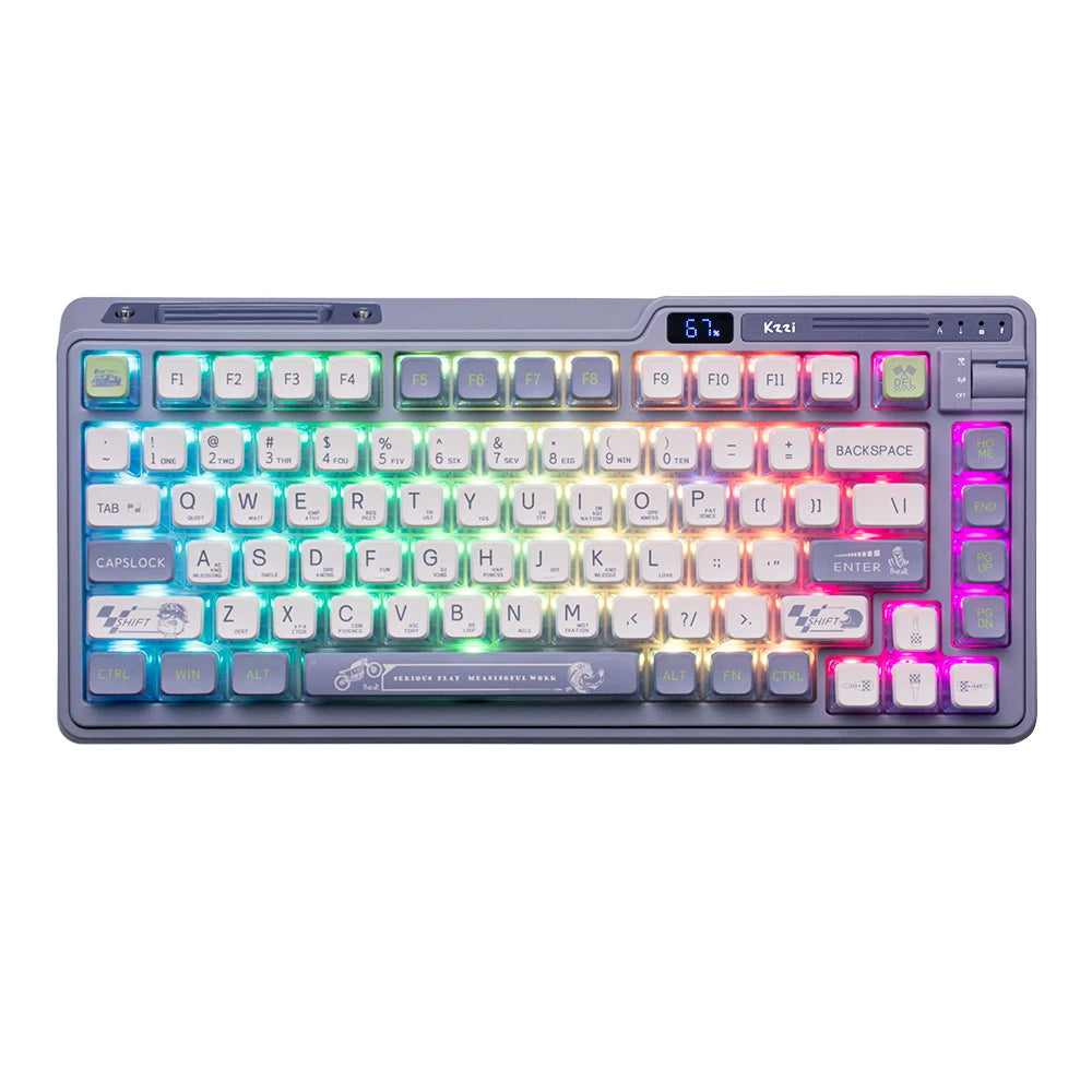 Teclado mecánico inalámbrico Bluetooth KZZI K75PRO