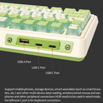 Teclado mecánico inalámbrico Bluetooth KZZI K75PRO