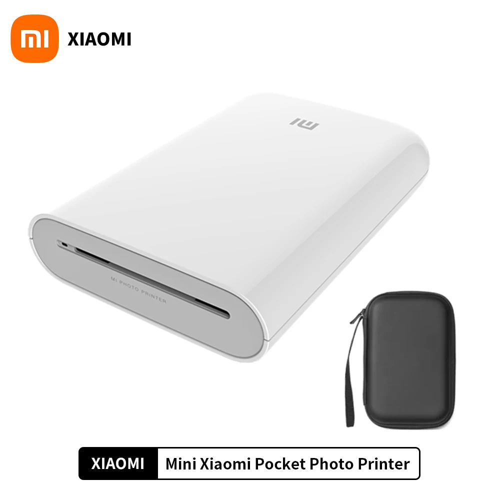 Impresora fotográfica portátil Xiaomi AR Printer de 300 ppp con función DIY Share y batería de 500 mAh.